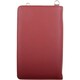 image 3 of Lightweight Genuine Leather Travel Phone Cross Body Shoulder Bag Red | Red/Ivory