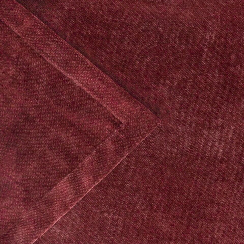 image 1 of Yard Heavy Chenille Velvet Throw, Beetroot, 130 x 180cm