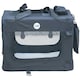 image 1 of HugglePets Fabric Crate Foldable Pet Carrier