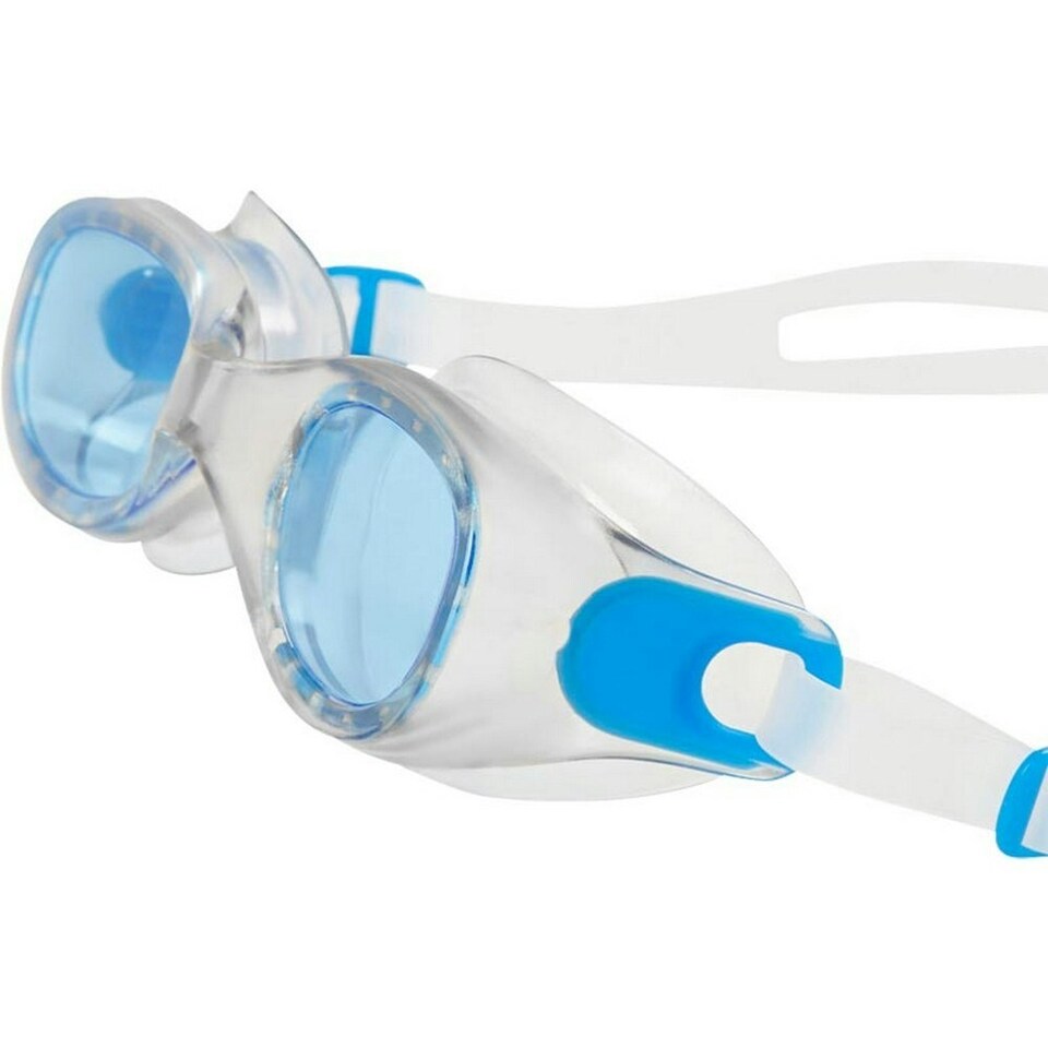 image 1 of Speedo Unisex Adult Futura Classic Swimming Goggles - Clear/Blue - One Size (UTCS1884)