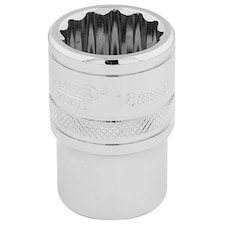 18Mm 12Pt Socket 1/2Dr Pckd - 33202