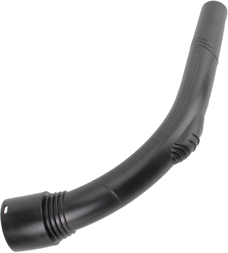 image 1 of SPARES2GO Curved End Suction Hose Handle compatible with Nilfisk Vacuum Cleaner (35mm)