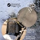 image 3 of BlinkyWarm Universal 5-in-1 Footmuff – Space Black Black