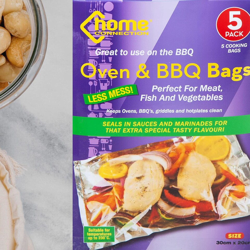 image 1 of VFM e-Store Home Connection Oven & BBQ Bags 30cm x 20cm - 5 Pack