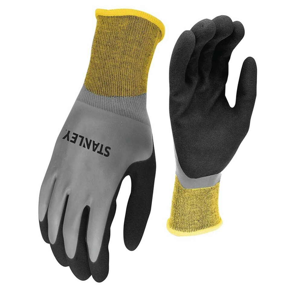 image 1 of Stanley Hand Tools Sy18l Waterproof Grip Gloves - Large - Multi Colour - One Size Multi | One Size