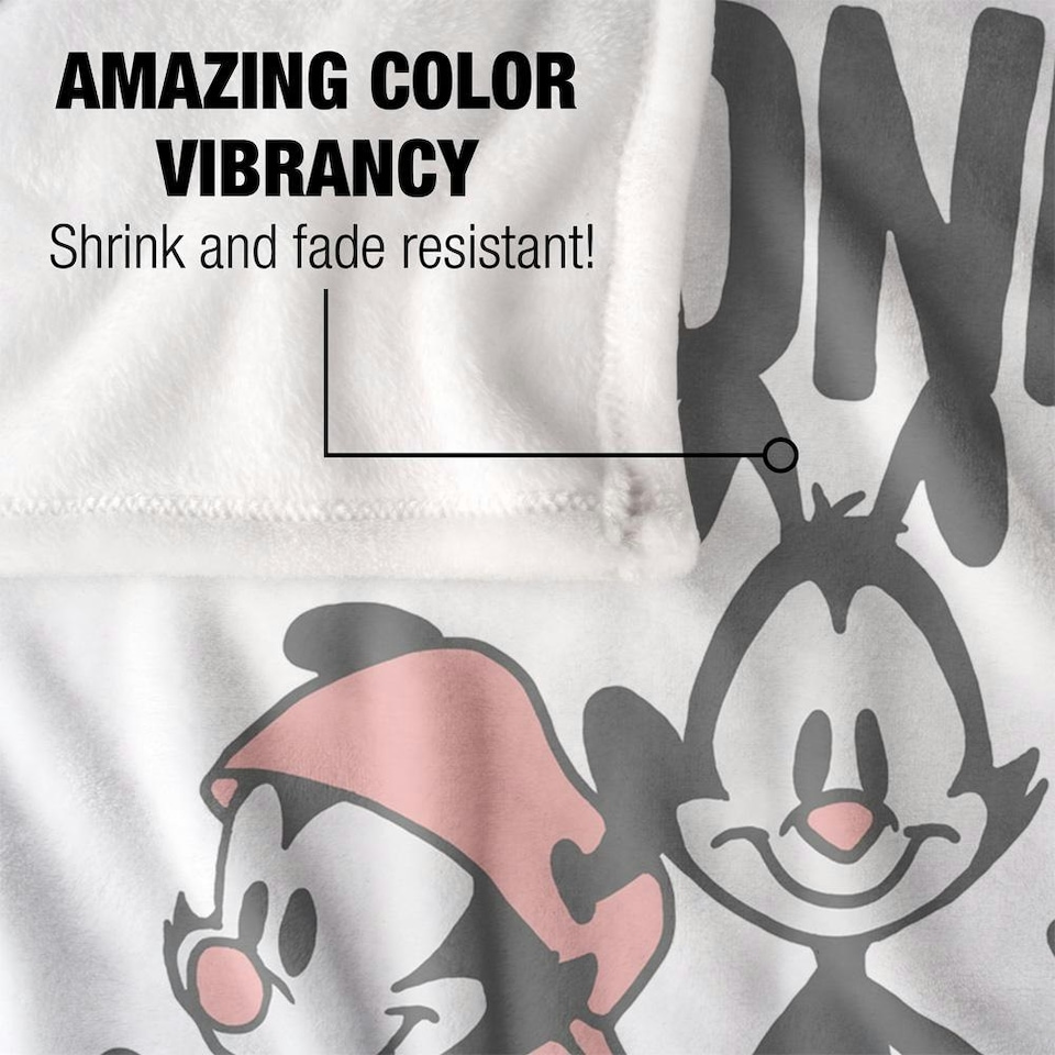 image 1 of Animaniacs Goodnight Everybody Blanket - Multicoloured - One Size