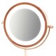 image 7 of Rose Gold Double Sided LED Cosmetic Mirror