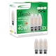 image 1 of BELL Lighting B22 Bayonet Dimmable LED Filament Candle Warm White 2700K 4.5W Light Bulb