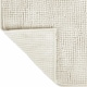 image 4 of Chenille Bobble Bath Mat Non-Slip 50 x 80cm - Cream