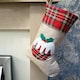 image 2 of Christmas Pudding Design Stocking , Novelty Festive Stocking for Fireplace & Christmas Displays