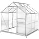 image 1 of Aluminium greenhouse with foundation, UV-resistant