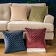 image 4 of Soiree Velvet Spot Filled Cushion Natural