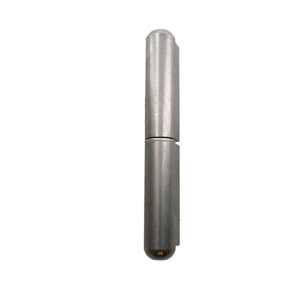 image 1 of 2 PACK Lift Off Stainless Steel Bullet Hinge Weld On 10x60mm Heavy Duty Door Silver