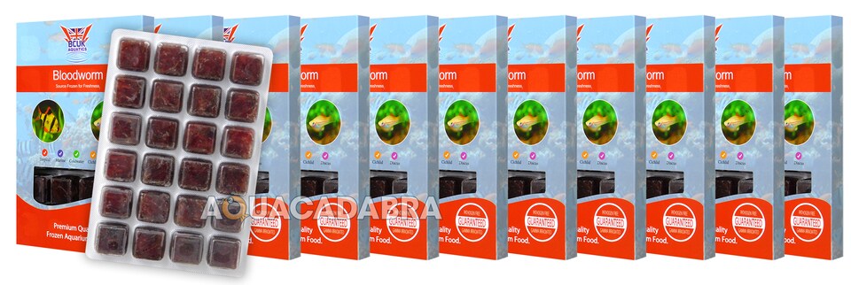 BCUK Frozen Bloodworm - 11 Pack
