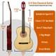 image 6 of 3rd Avenue 3/4 Size Classical Guitar Pack Red