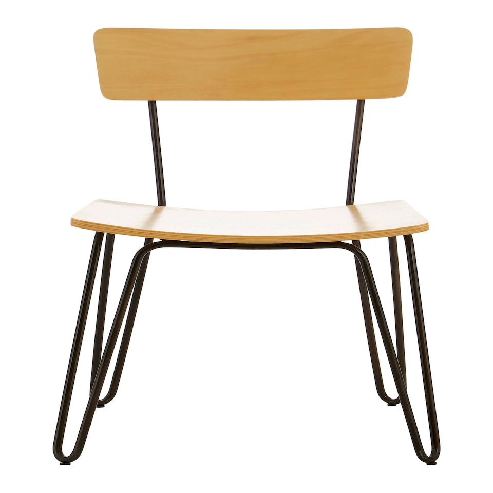 image 1 of Interiors by Premier District Chair, Enhance Body Posture Wood Back Chair, Space- Saving Wooden Chair, Comfy Living Room Chair