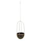 image 2 of Indoor Tall Kensington Hanging Planter Bronze