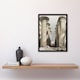 image 4 of Great Hall at Karnak Temple D. Roberts Vintage Framed Wall Art Print 12X16"