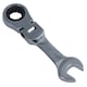 image 4 of 12mm Stubby Flexi Ratchet Combination Spanner Metric Wrench 72 Teeth SPN17