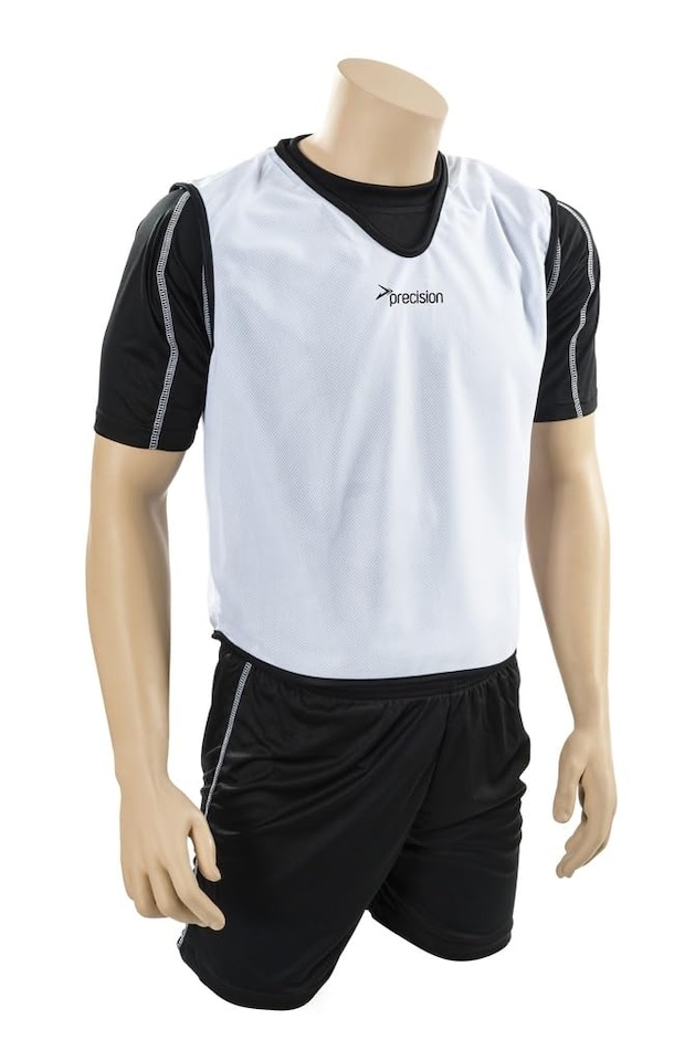 image 1 of Mesh Training Bib (Youth, Adult) White Adult