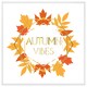 image 1 of Autumn vibes (Picture Frame) White | M