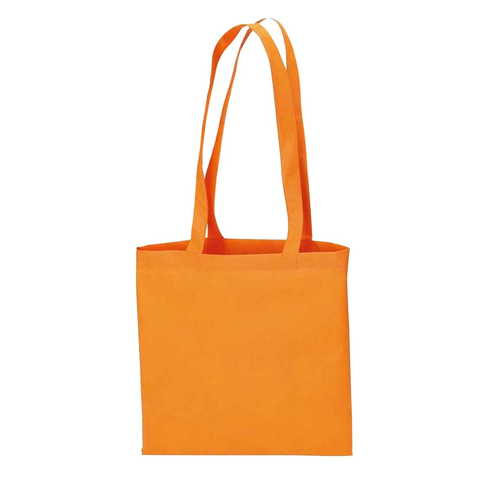 image 1 of SOLS Austin Shopper Bag - Medium Orange - One Size Orange