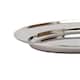 image 4 of Argon Tableware 3x Oval Serving Platters - 30 x 20.5cm - Stainless Steel Dinner Tray Oval Plate Small Appetizer Serving Dishes