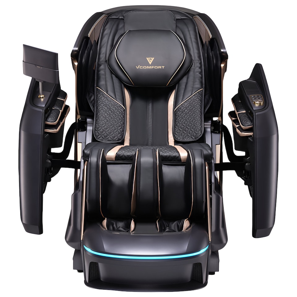 image 1 of RoyalGlide Duo Pro Max AI Massage Chair (RK9500), Black