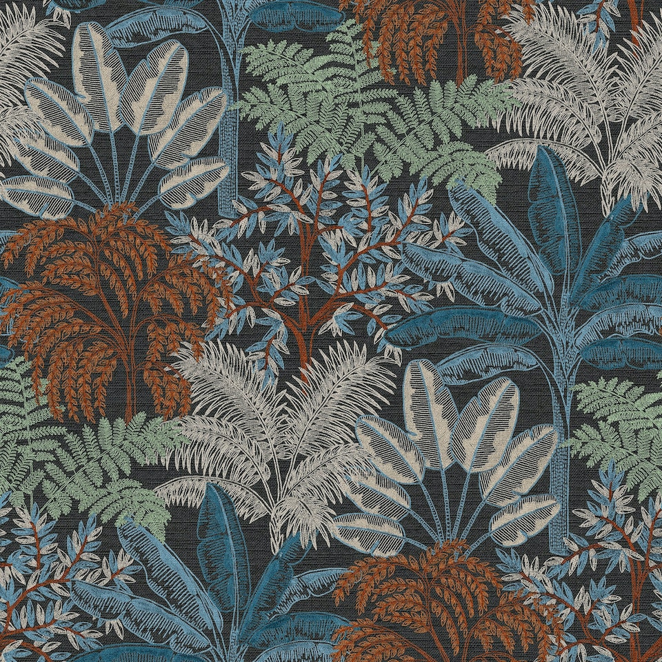 image 1 of Superfresco Easy Intrigue Twilight Wallpaper Black | Black