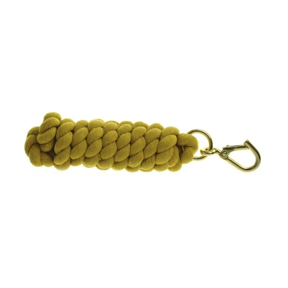Hy Extra Thick Lead Rope - Yellow - 2m