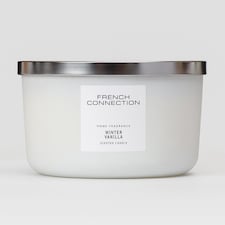 French Connection White Collection Winter Vanilla Candle 426g
