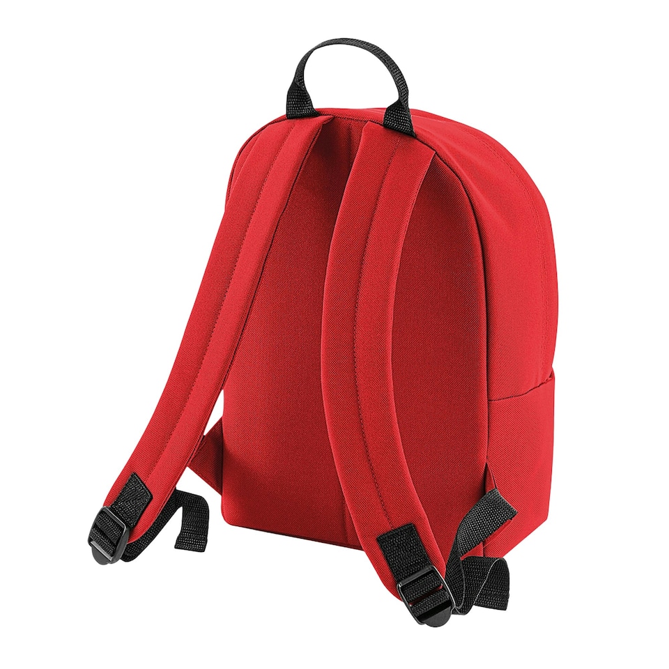 image 1 of Bagbase Fashion Mini Backpack - Bright Red - One Size