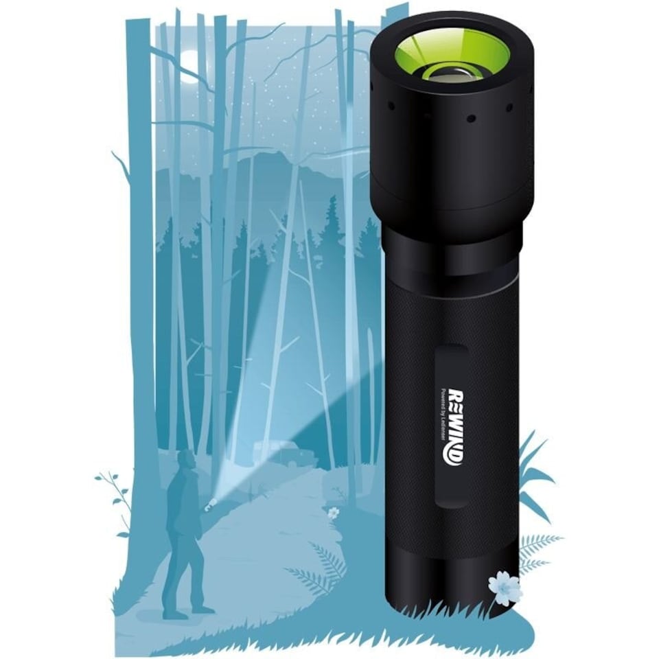 image 1 of REWIND TORCH - Lightweight - 340 Lumens - 280m Range