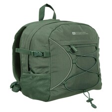 Mountain Warehouse Bolt 18L Backpack Rucksack Padded Straps Multi Pocket Day Bag | Green | Pale Green