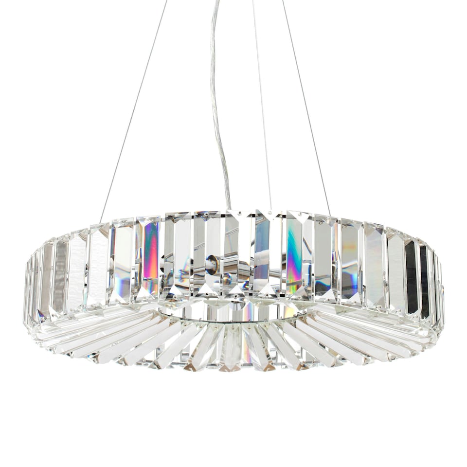 image 1 of BHS Renee 5 Light Pendant, Silver