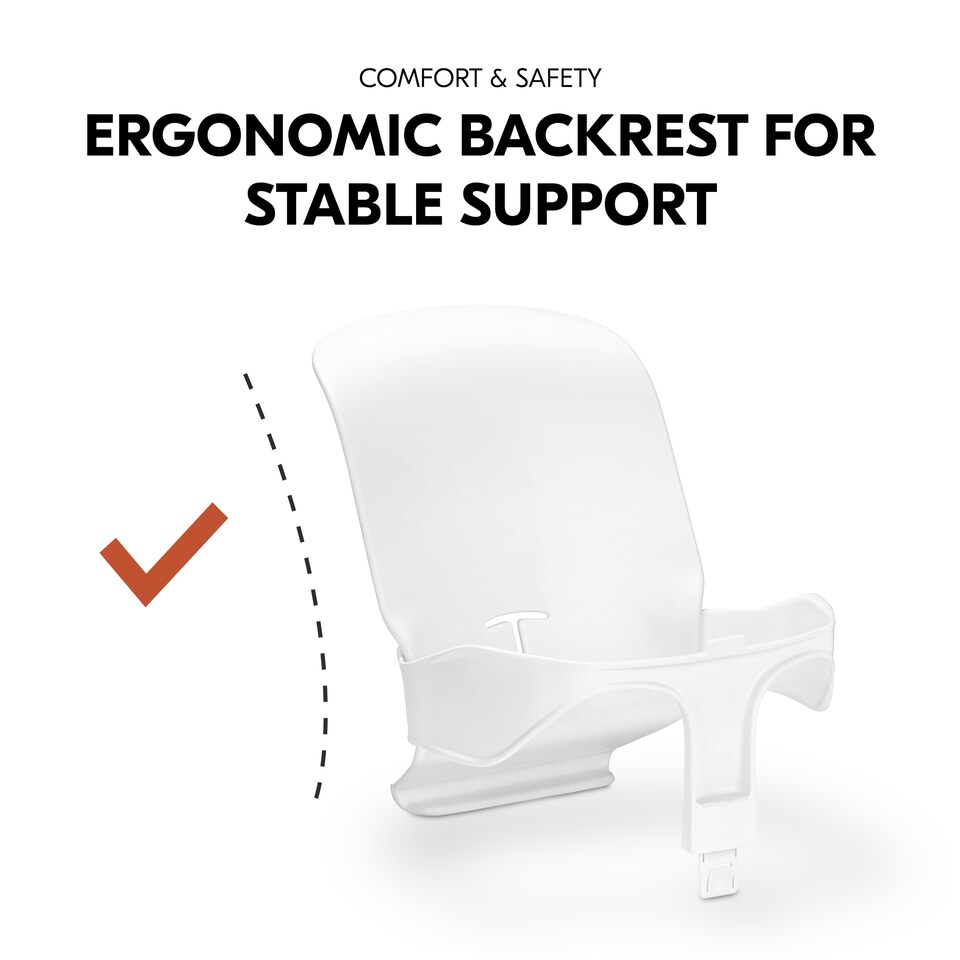 image 1 of hauck Highchair Baby Seat - White