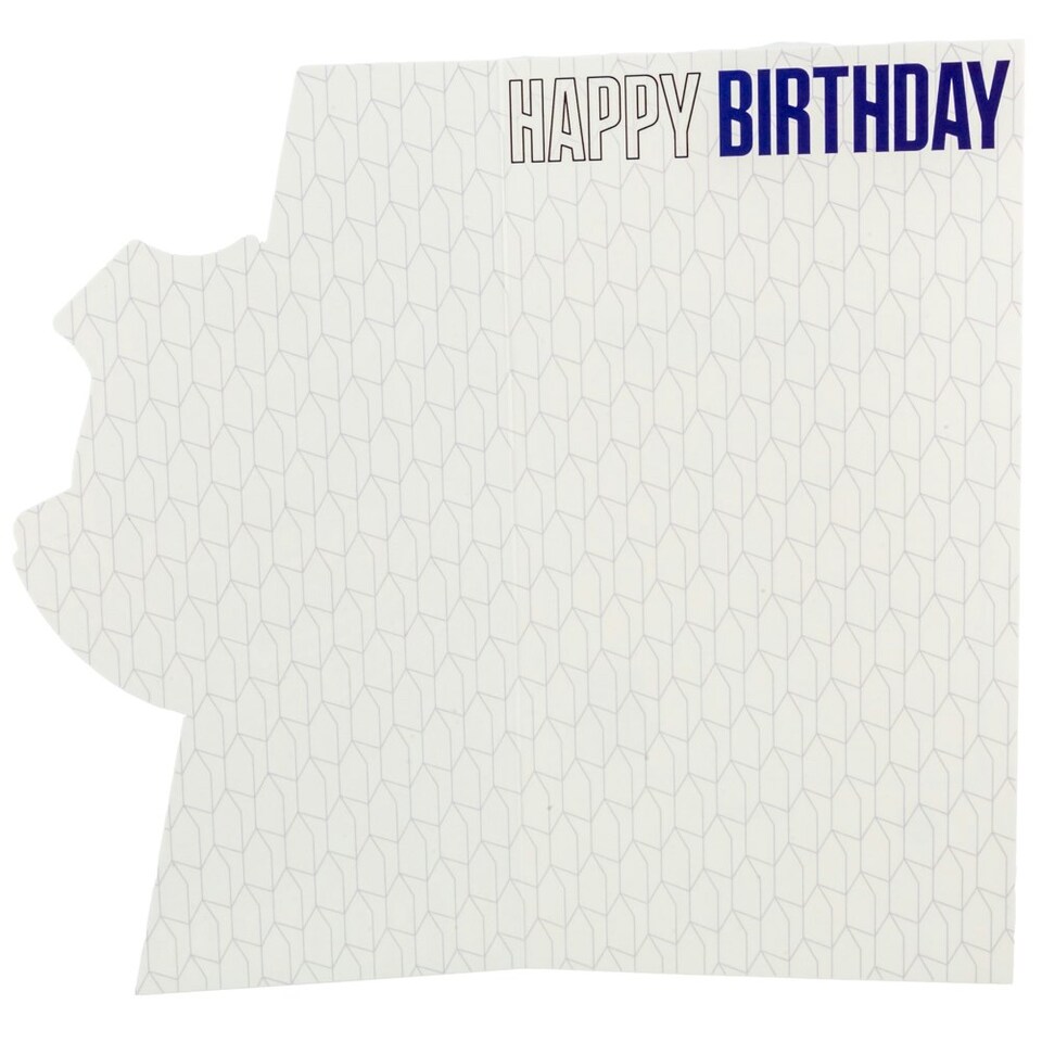 image 1 of Everton FC Crest Birthday Card - Blue/White - One Size