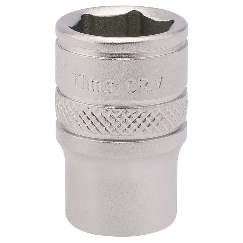 11 Mm 6Pt Socket 1/4  Dr-Pckd - 82144