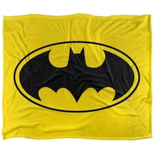Batman Contrast Logo Blanket - Multicoloured - One Size