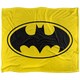 image 1 of Batman Contrast Logo Blanket - Multicoloured - One Size
