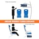 image 4 of ABS Cabin Luggage 45×36×20 Lightweight Carry-On with TSA Lock | Blue | Harbour Blue | Cabin Bag