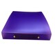 image 5 of Pack of 10 A5 Slim Purple Translucent Ringbinders by Janrax