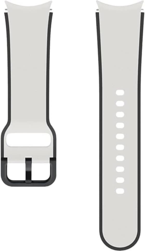 image 1 of Samsung Galaxy Watch 4-5-5 Pro Two Tone Sports Band 20mm M-L Sand Grey - ET-STR91LJEGEU