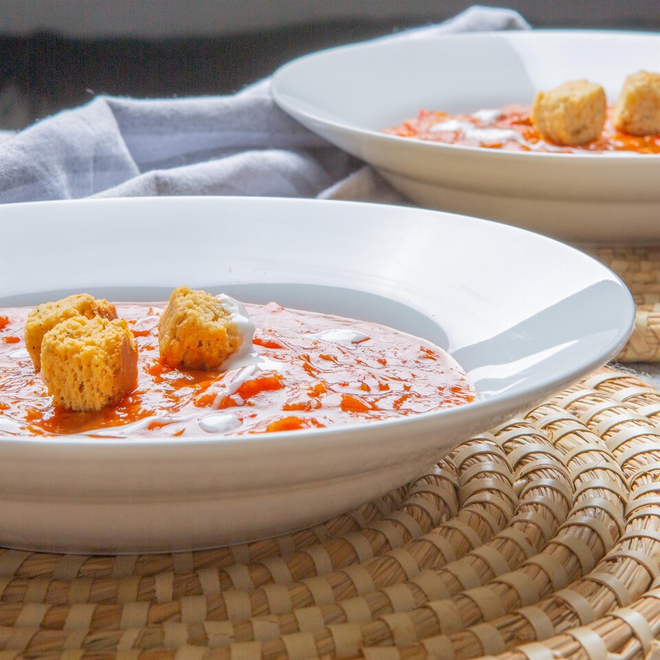 image 1 of Argon Tableware Classic White Soup Bowls - 23cm - Pack of 12 | White | White