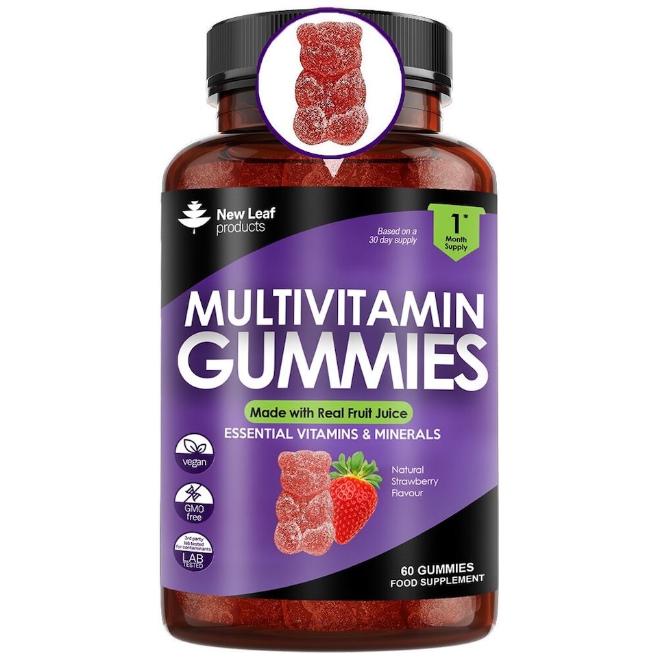 image 1 of Multivitamin Gummies for Men & Women 60 Gummys