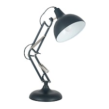 Black Angled Task Table Lamp Study Desk Like