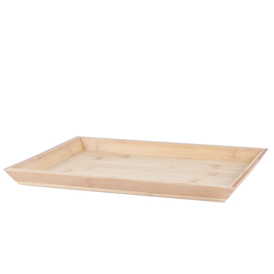 image 1 of Argon Tableware Bamboo Serving Tray - 33 x 25cm | Brown | Brown