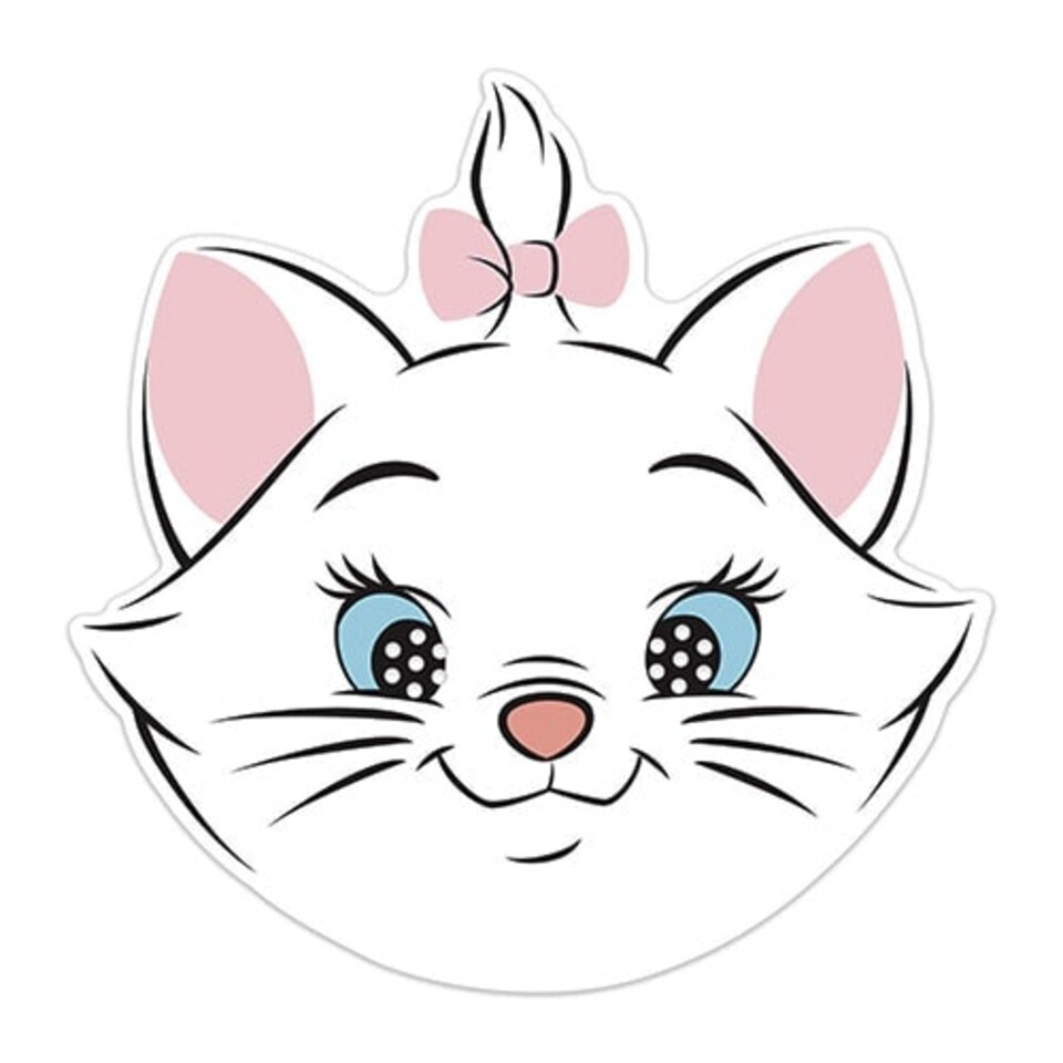Marie The Aristocats Disney Cardboard Face Mask