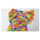 image 1 of Amazing Illustration Dog Designer Bath Towel | Multi