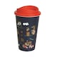 image 1 of Hy Thelwell Collection Practice Makes Perfect 350ml Travel Cup - Red/Navy - One Size